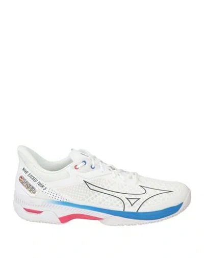 Mizuno Wave Exceed Tour Cc Man Sneakers White Size 12 Textile Fibers, Synthetic Material