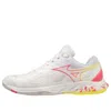 Mizuno Wave Fang 2 Fit 'white Pink Yellow' In White