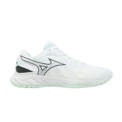 Pre-owned Mizuno Wave Fang El 2 Wide 'white Salute Mint' | Men's Size 8
