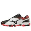 Mizuno Wave Gaia 3 Low Tops Wear-resistant Shoe White Black Red In Multi
