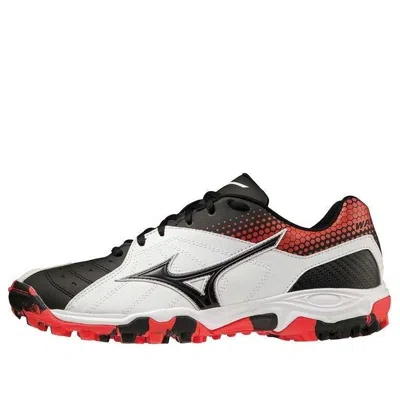 Mizuno Wave Gaia 3 Low Tops Wear-resistant Shoe White Black Red In Multi