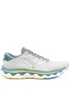 Mizuno Wave Horizon 6 Gradient-effect Sneakers In Gray