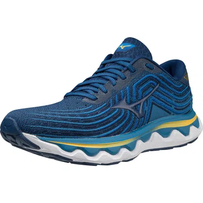 Mizuno Wave Horizon 6 Running Shoe In Estate Blue