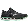Mizuno Wave Horizon 6 Running Shoe In Iron Gate-silver