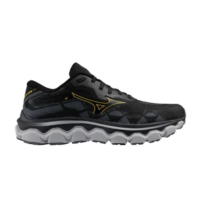 Pre-owned Mizuno Wave Horizon 7 2e Wide 'black Citrus' | Men's Size 7