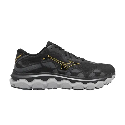 Pre-owned Mizuno Wave Horizon 7 4e Wide 'black Citrus'