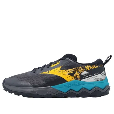 Mizuno Wave Ibuki 5 Gore-tex 'odyssey Grey Citrus Baritone Blue' In Multi