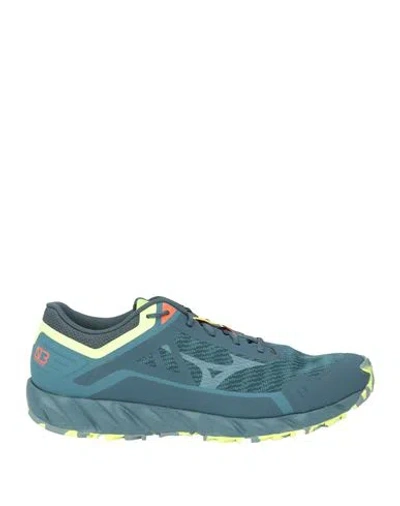 Mizuno Wave Ibuki Man Sneakers Slate Blue Size 10.5 Textile Fibers