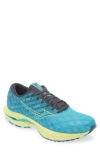 Mizuno Wave Inspire 19 Sneaker In Jet Blue-bolt