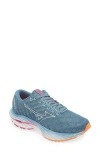 Mizuno Wave Inspire 19 Sneaker In Provincial Blue-white