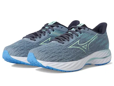 Mizuno Wave Inspire 21 2e Mens Men's Running Shoes Tradewinds/neo Mint: 7 Ee - Wide In Gray