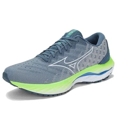 Mizuno Wave Inspire Running Shoes 'blue Grey' In Gray