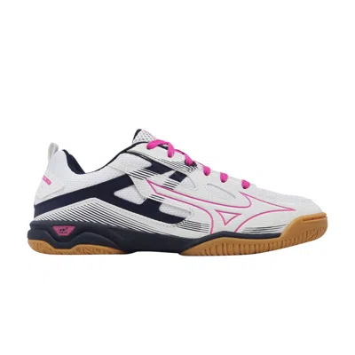 Pre-owned Mizuno Wave Kaiserburg 7 Wide 'white Pink'