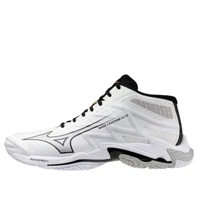 Mizuno Wave Lightning Elite Mid 'white Black'