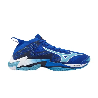 Pre-owned Mizuno Wave Lightning Neo 3 'mugen Blue' | Men's Size 11