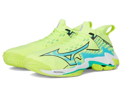 Mizuno Wave Lightning Neo 3 Volleyball Shoes Neo Lime/misty Blue :