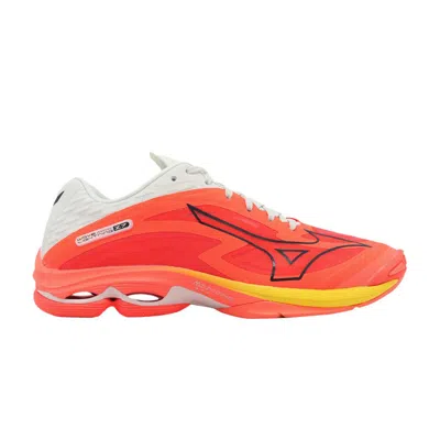 Pre-owned Mizuno Wave Lightning Z7 Low 'silver Cloud Orange'