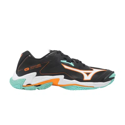 Pre-owned Mizuno Wave Lightning Z8 'black Tangelo Ice Green' | Men's Size 8