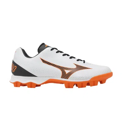 Pre-owned Mizuno Wave Lightrevo Wide 'white Orange' | Men's Size 8
