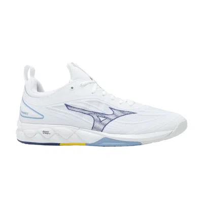 Pre-owned Mizuno Wave Luminous 3 'white Bellwether Blue' | Men's Size 7.5