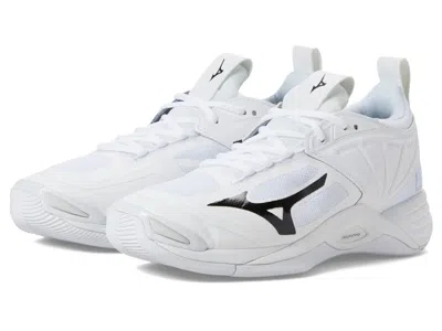 Mizuno Wave Momentum 2 430294-0090 Women's White Volleyball Shoes Mew1596