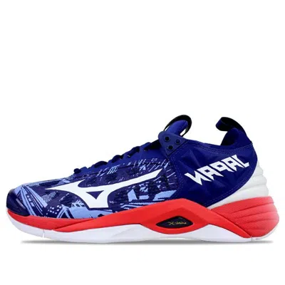 Mizuno Wave Momentum 2 Blue/red