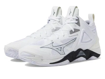 Mizuno Wave Momentum 3 Mid Volleyball Shoes White/black :