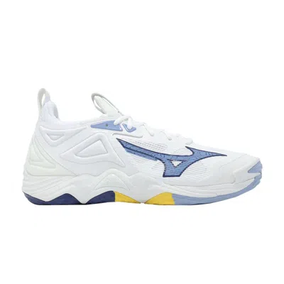 Pre-owned Mizuno Wave Momentum 3 'white Bellwether Blue' | Men's Size 11