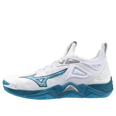 Mizuno Wave Momentum 3 'white Sailor Bluensilver'