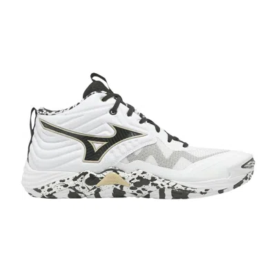 Pre-owned Mizuno Wave Momentum Elite Mid 'white Black' | Men's Size 9