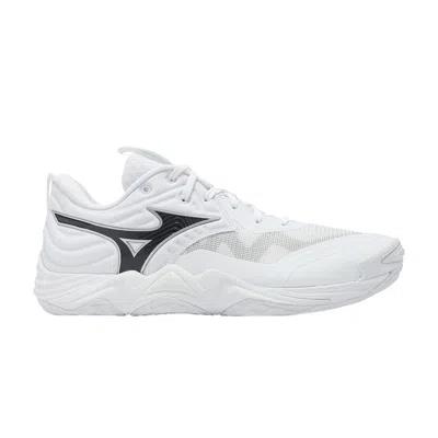 Pre-owned Mizuno Wave Momentum Elite Wide 'white Black' | Men's Size 7.5