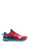 Mizuno Wave Mujin 9 Running Shoe In Jazzy-blue Opal