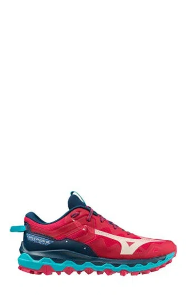 Mizuno Wave Mujin 9 Running Shoe In Jazzy-blue Opal