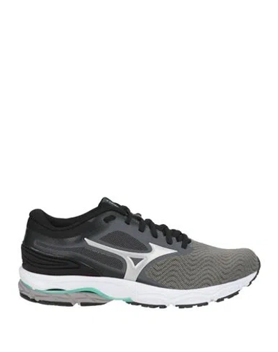Mizuno Wave Prodigy Wos Woman Sneakers Black Size 10 Textile Fibers, Synthetic Material In Multi