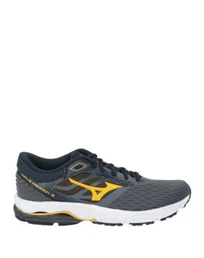 Mizuno Wave Prodigy Wos Woman Sneakers Charcoal Size 7 Textile Fibers In Grey
