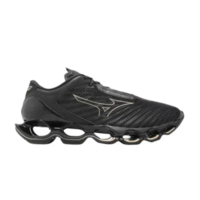Pre-owned Mizuno Wave Prophecy 12 'black Gold'