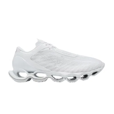 Pre-owned Mizuno Wave Prophecy 12 'white Silver'