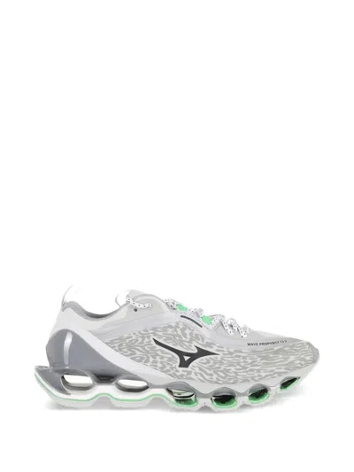 Mizuno Wave Prophecy 13.2 Lace-up Sneakers In Gray