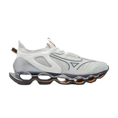 Pre-owned Mizuno Wave Prophecy 14 'grey White' | Men's Size 8.5 In Gray
