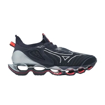 Pre-owned Mizuno Wave Prophecy 14 'navy Silver' | Blue | Men's Size 13