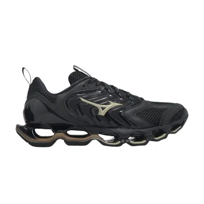 Pre-owned Mizuno Wave Prophecy 14 S 'black Gold' | Men's Size 6.5