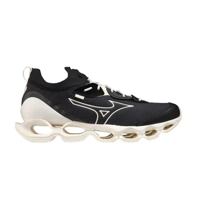 Pre-owned Mizuno Wave Prophecy B 'black White'
