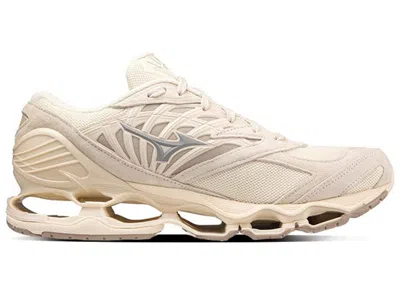 Pre-owned Mizuno Wave Prophecy Long Sleeve Desert Meditations Pack Sneakers In White Smoke/opal Grey/heather