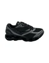 Mizuno Wave Prophecy Ls Black Sand/black/metallic Sneakers In Black