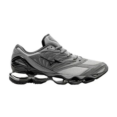 Pre-owned Mizuno Wave Prophecy Ls 'grey Black' | Men's Size 8 In Gray