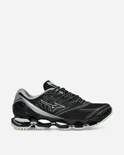 Mizuno Wave Prophecy Ls Millennium Sneakers Black / Silver / Purple Haze In Multicolor
