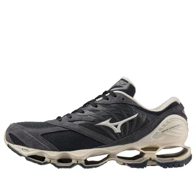 Mizuno Wave Prophecy Ls 'navy Blue Beige' In Black