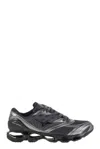 Mizuno Wave Print Sneakers With Advanced Technology In Gray