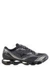 Mizuno Wave Print Sneakers With Advanced Technology In Gray