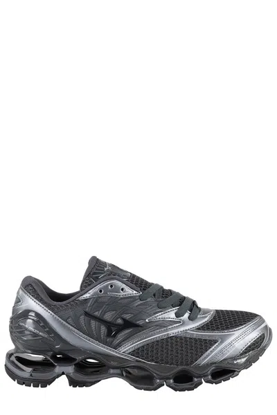 Mizuno Wave Prophecy Ls Sneakers In Silver